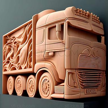 3D модель Volvo FM (STL)